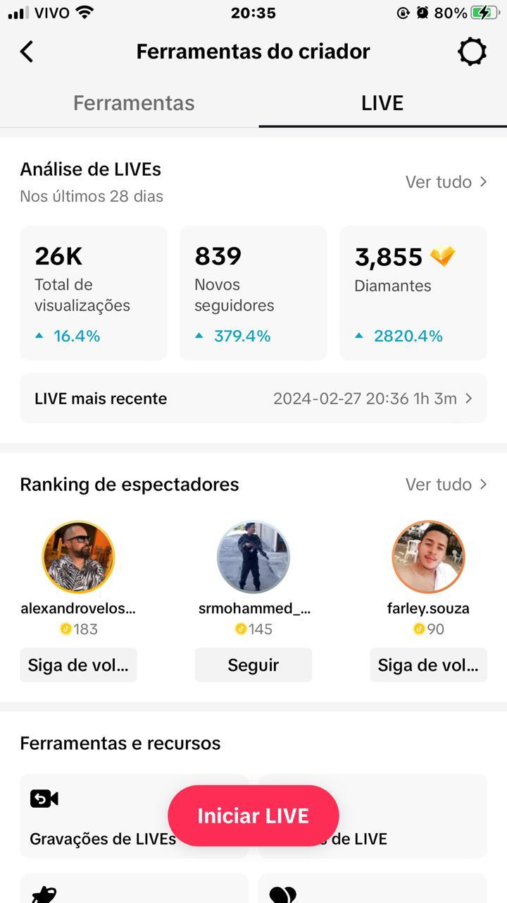 Resultado live 9
